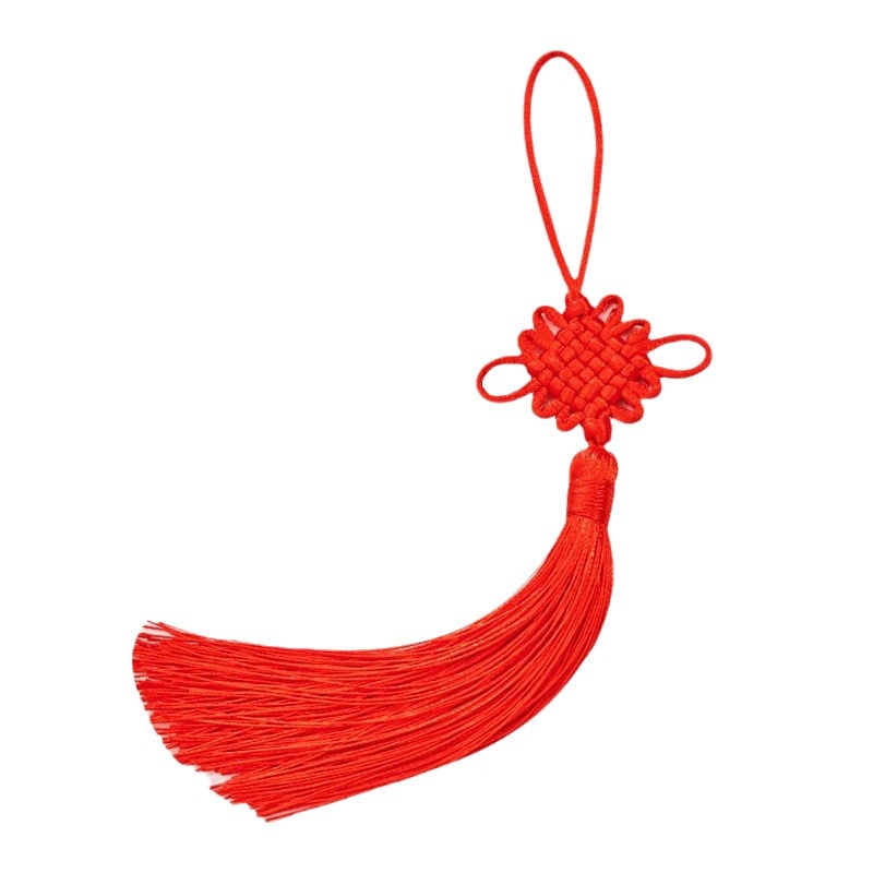 in stock direct selling six plates of Chinese knots tassel wear tassel finished product gift box lantern clothing festive pendant Chinese knots