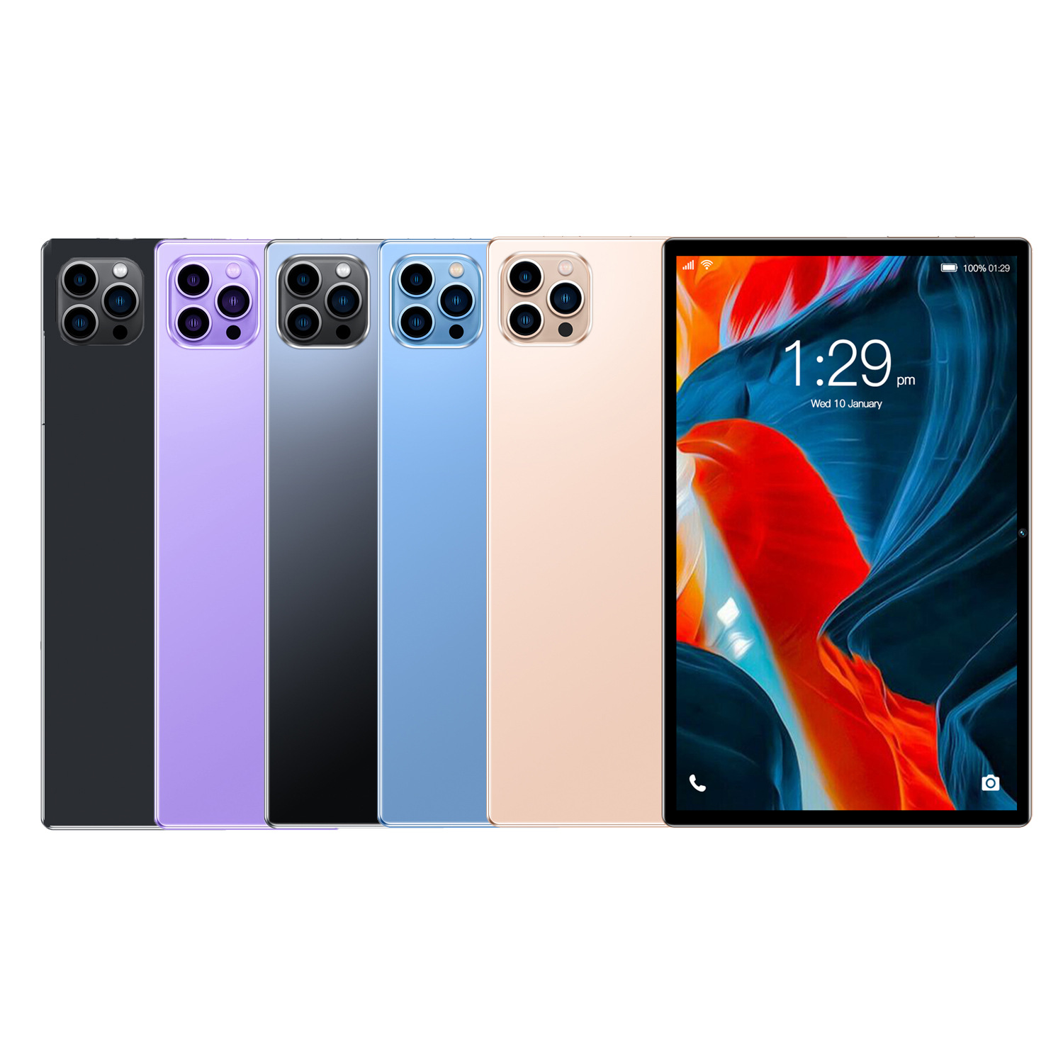 2025 Tablet Pc V62 New Version Mobile Phone Two-In-One 4g Calling New Electronic Products Factory Ready Stock