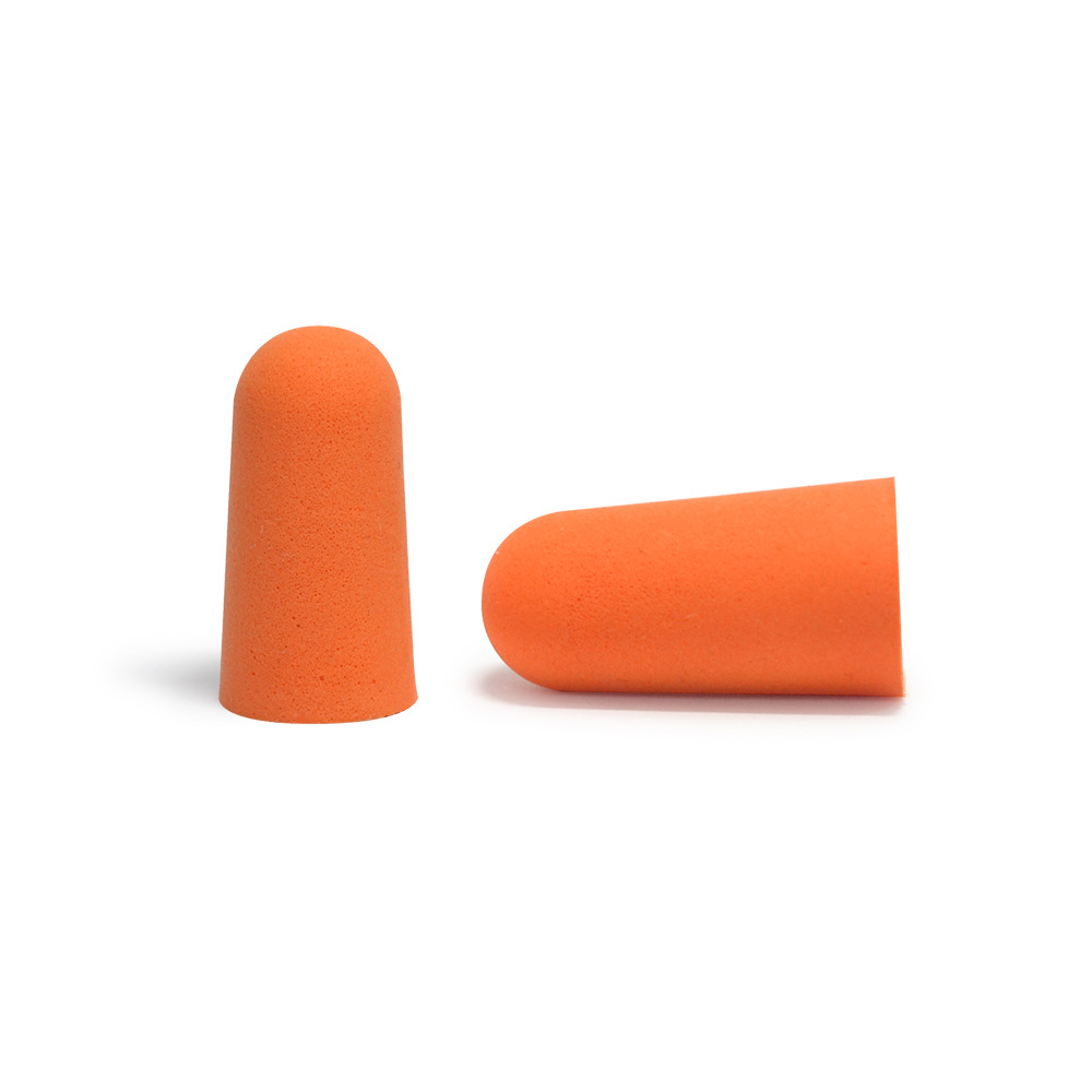 Custom soundproof earplugs bullet type anti-noise sleep sleep learning factory pu foam mute noise