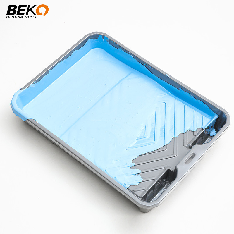 Plastic paint tray 4 inch 9 inch large capacity paint tray environmental protection waterproof palette paint container tools