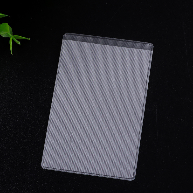 Spot soft pvc card set wholesale exhibition card set pvc transparent dustproof work card set manufacturers wholesale