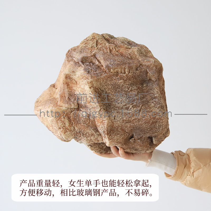 Wholesale high simulation artificial stone indoor green plant landscape decoration foam fake stone creative floating floating floating pumice