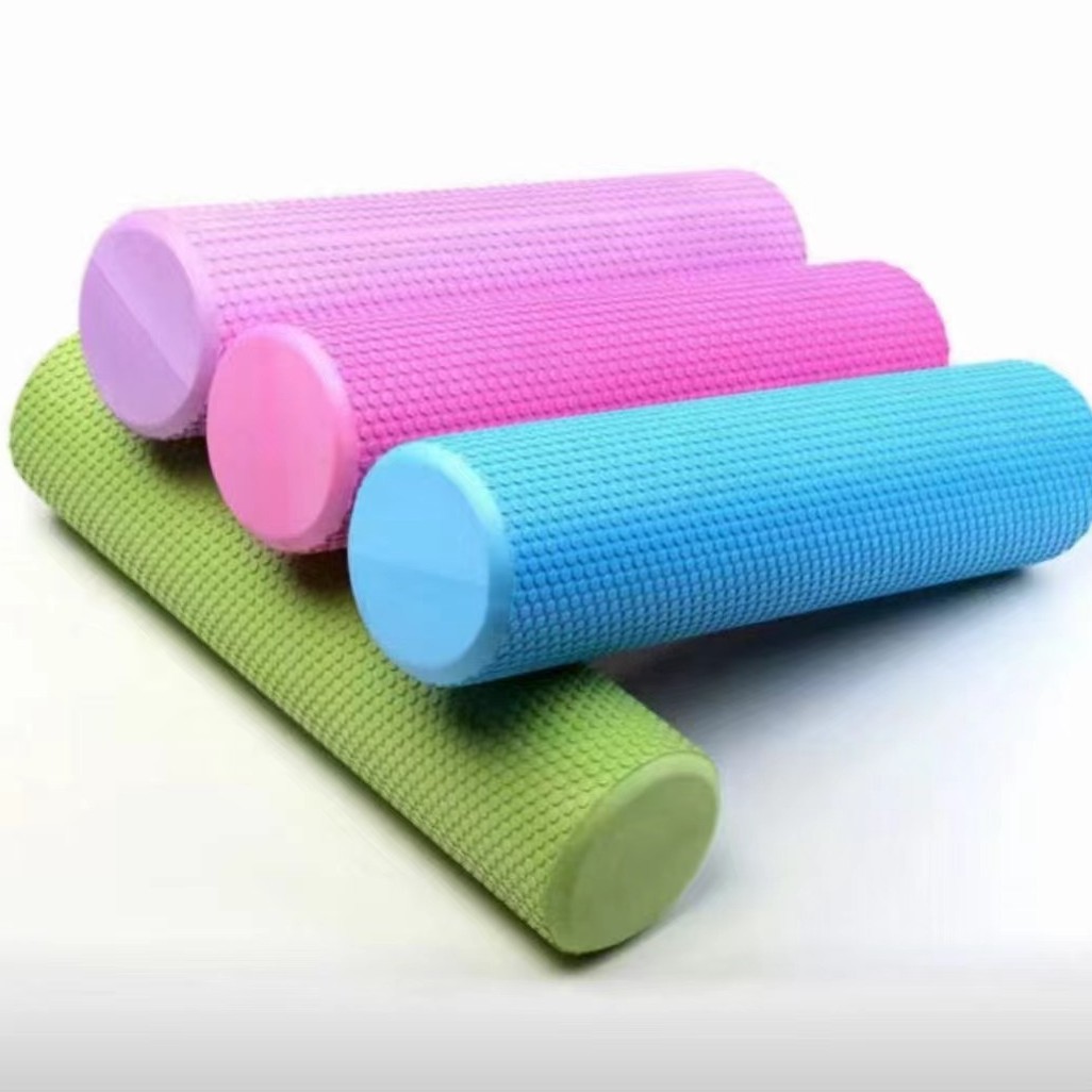 Eva Solid Yoga Column Foam Shaft Raised Dot Muscle Relaxation Massage Yoga Column Floating Point Balance Stick Langya Stick