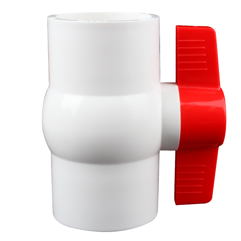 PVC ball valve valve switch screw water supply pipe fittings 20 25 32 40 50 63 75 90 110 160
