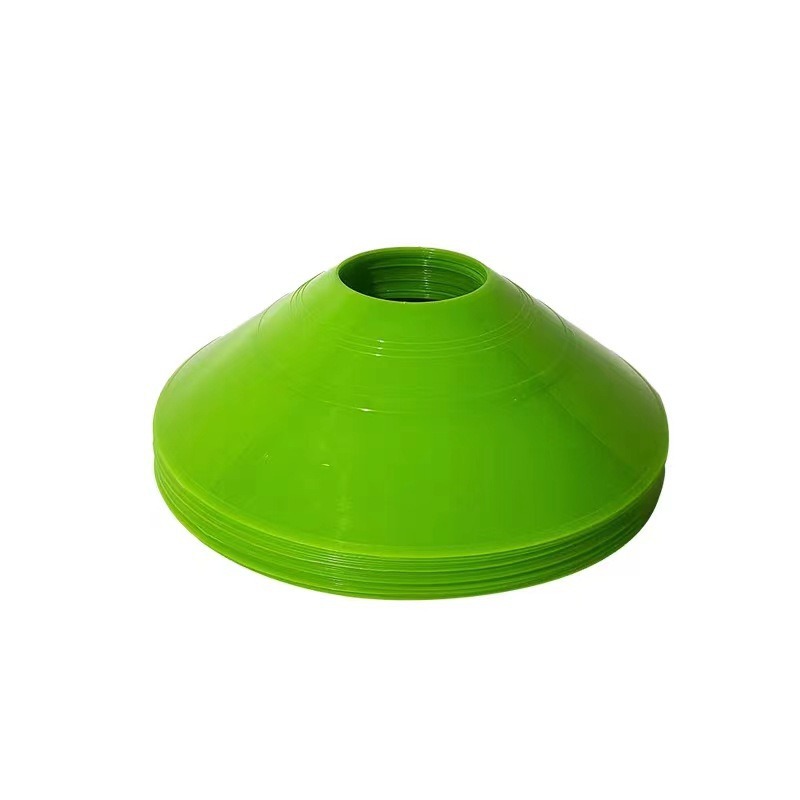 Football Training Equipment Marker Discs Outdoor Round Plastic Obstacle Cone-Shaped Marker Discs Training