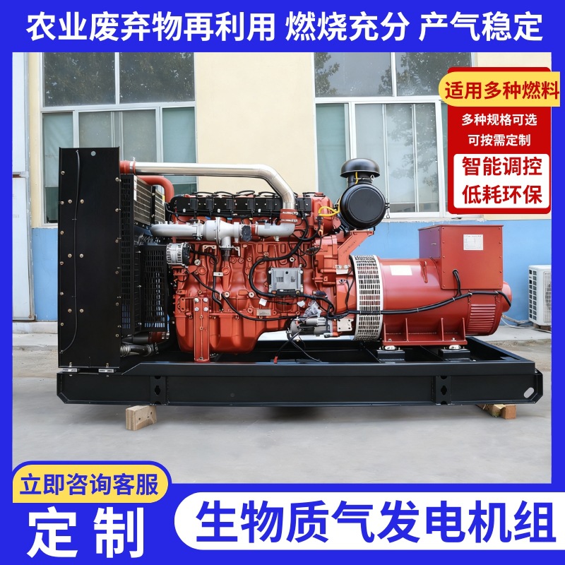 Генераторная установка на биогазе, природном газе, соломе, древесных опилках, может использоваться как CNG генератор, тепловая энергия