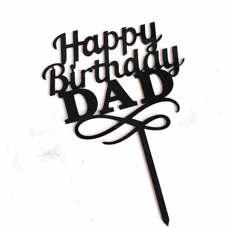 Factory Direct Sales Acrylic Cake Plug-In Decoration 10-Pack Cake Decoration Plug-In Popular Acrylic Plug-In