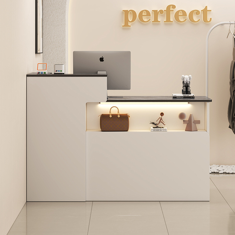 Барный кассир, стойка для магазина одежды, женский магазин, маленький стол, простой современный, стол для салона красоты, стойка для приема
