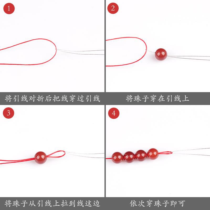 Wen Play Wire Lead Wear Buddha Beads Star Moon Bodhi King Kong Tee Buddha Head Crystal Bracelet Bracelet diy Tool