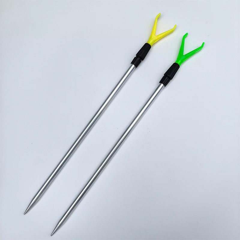 Cross-Border Wholesale Sea Rod Holder, Fishing Rod Long Rod Y-Shaped Holder, U-Shaped Raft Rod, Simple Hand-Held Dual-Use Fishing Stand
