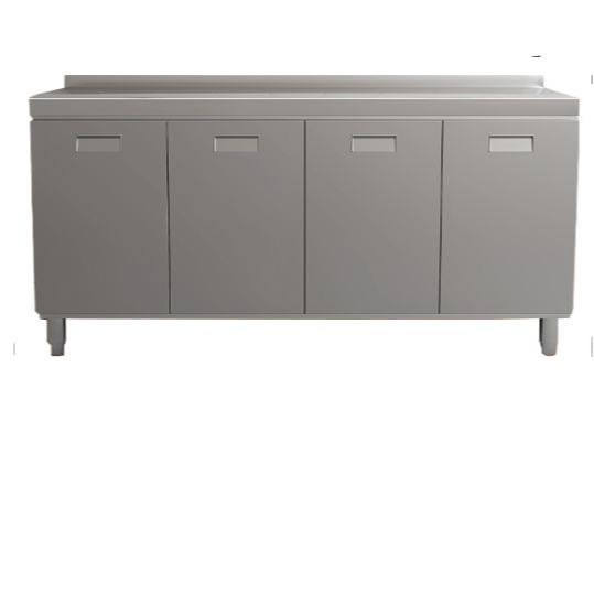 304 All-Stainless Steel Kitchen Cabinets, Simple Storage Cupboards, Rural Household Stove Integrated with Commercial Use, Small Apartment