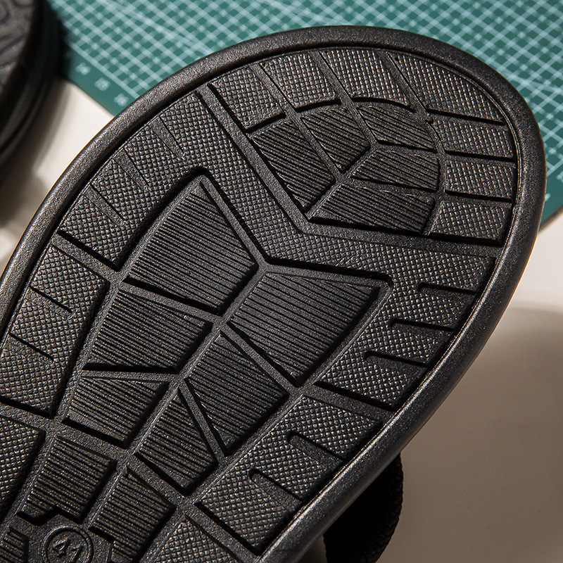 Chuanglong Aizomr Men's Outdoor Slippers Eva High-Elastic Thick-Soled Non-Smelly Flip-Flops Non-Slip Wear-Resistant and Durable
