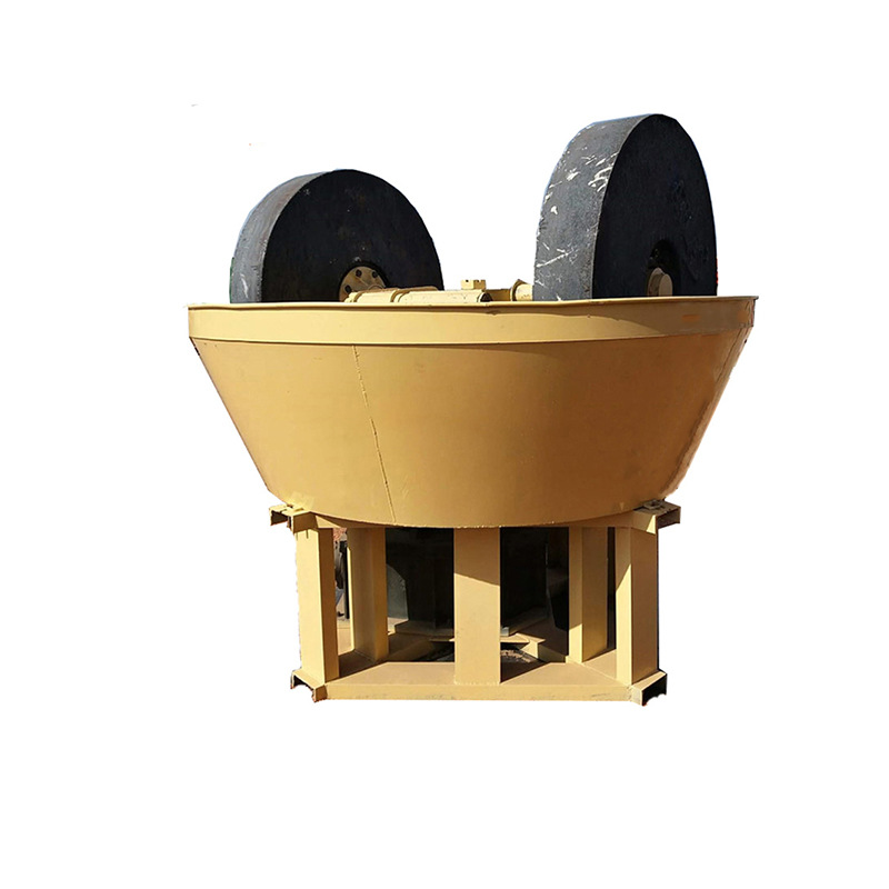 Selected Gold Mining Copper Mining Mining Hydro Mining Equipment Double Wheeled Wet Grinder Large Double Roller Wet Gold Grinder