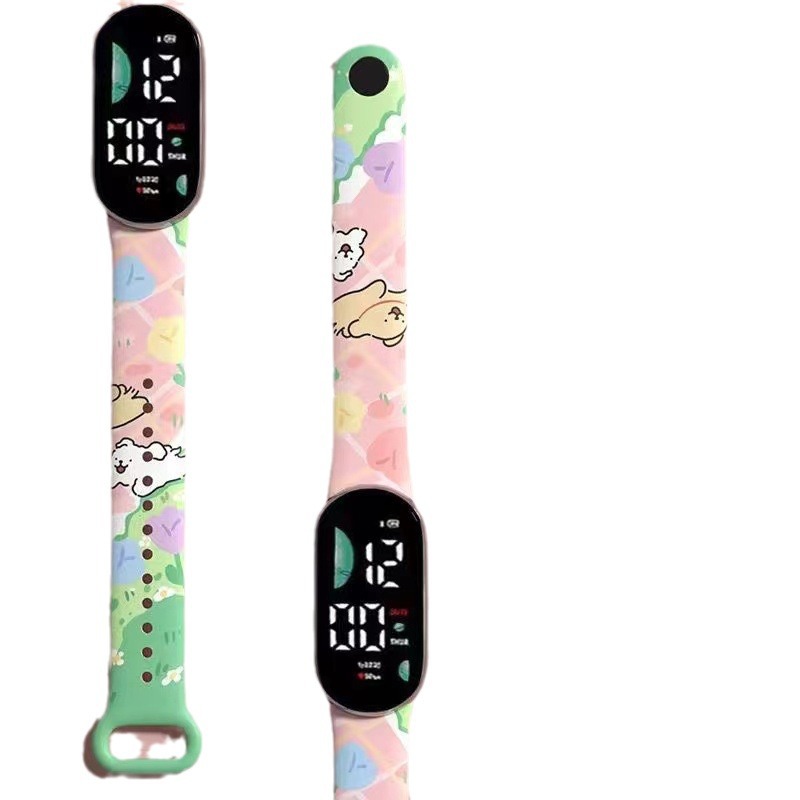 Foreign trade new cartoon pattern watches electronic sports watches creative fashion children's watches direct wholesale