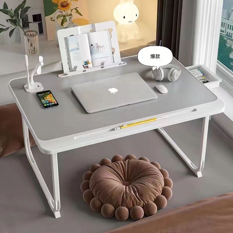 Складной маленький стол оптом для студентов, многофункциональный учебный стол для дома, ленивый обеденный стол для спальни