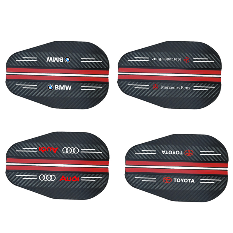 Cross-border car with carbon fiber texture thickened new material rearview mirror rain shield rain shield rearview mirror rain eyebrow