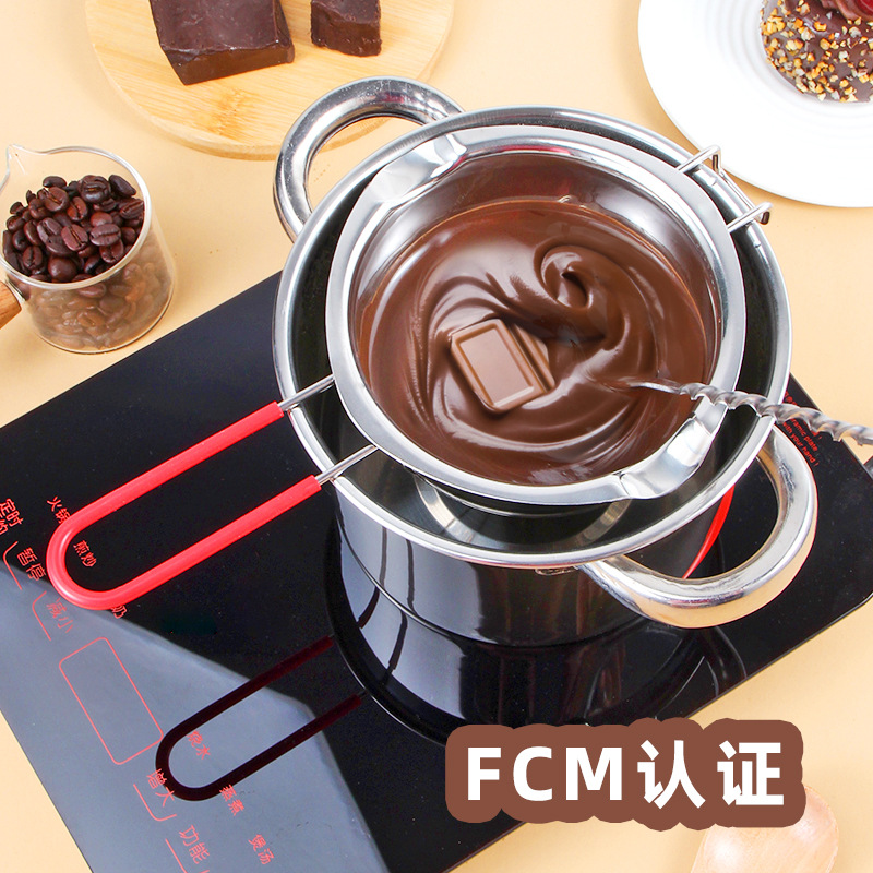 304 нержавеющая сталь шоколадница для растопки воска водонепроницаемая чаша для растопки выпечки