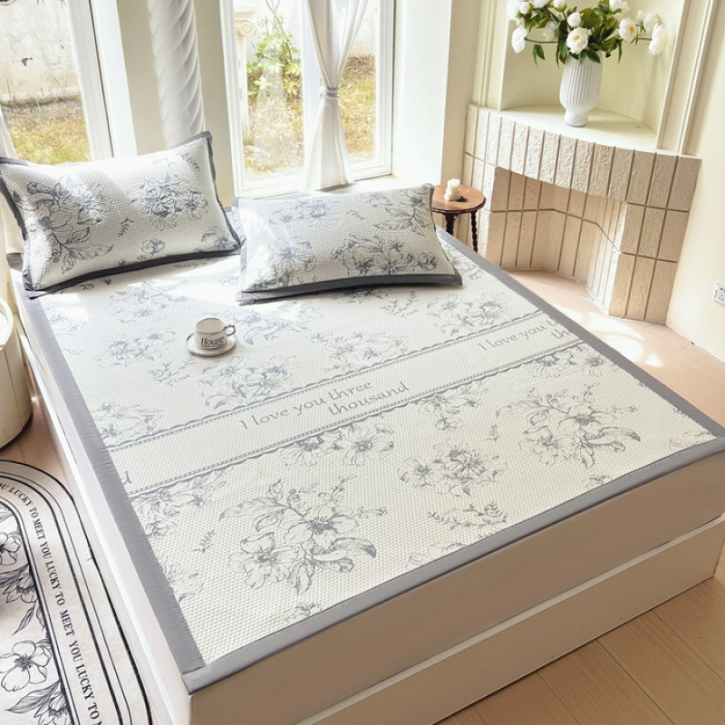 New Class a Pe Medium Molecular Jacquard Soft Bed Mat Air-Conditioned Mat-Huaxia Cross-Border Temu Xiyin Aliexpress