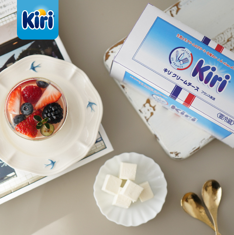 French Kiri Cream Cheese Cheese Original Packaging Box 1Kg/Box Kiri Cheese Baking Ingredients