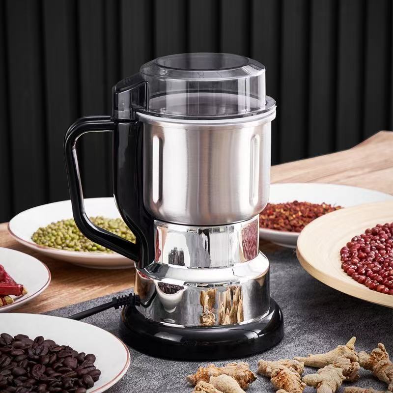 Electric Grinder Wholesale Household Small Grain Grinder Fine Powder Flower Medicinal Material Wall Breaking Machine Factory Direct Supply