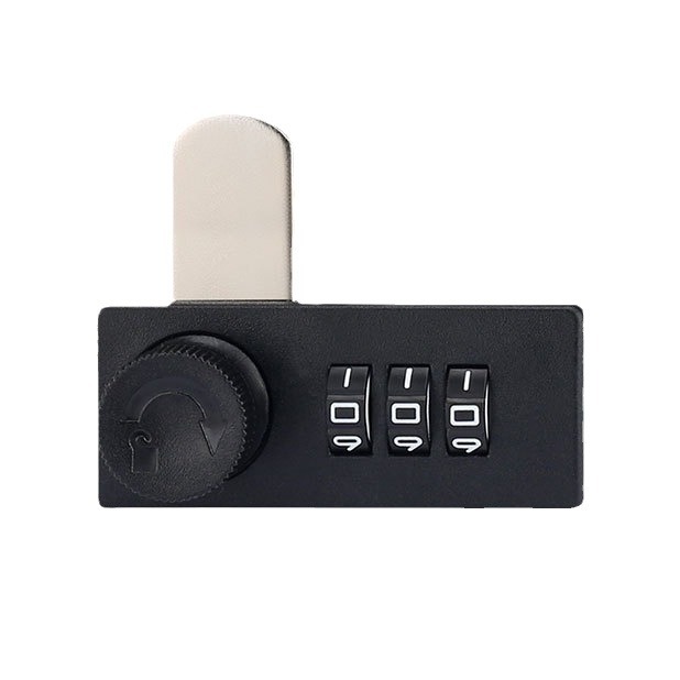 Rechargeable Pile Lock Mechanical File Cabinet Password Lock Cash Box Desk Drawer Cabinet Box Tool Box Turn Tongue Lock