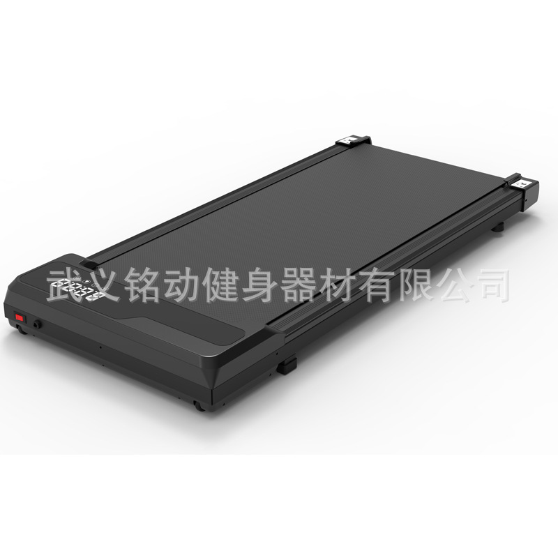 Cross-Border Foreign Trade Home Fitness Equipment Silent Folding Treadmill with Armrests Flat Small Walking Machine Multi-Function