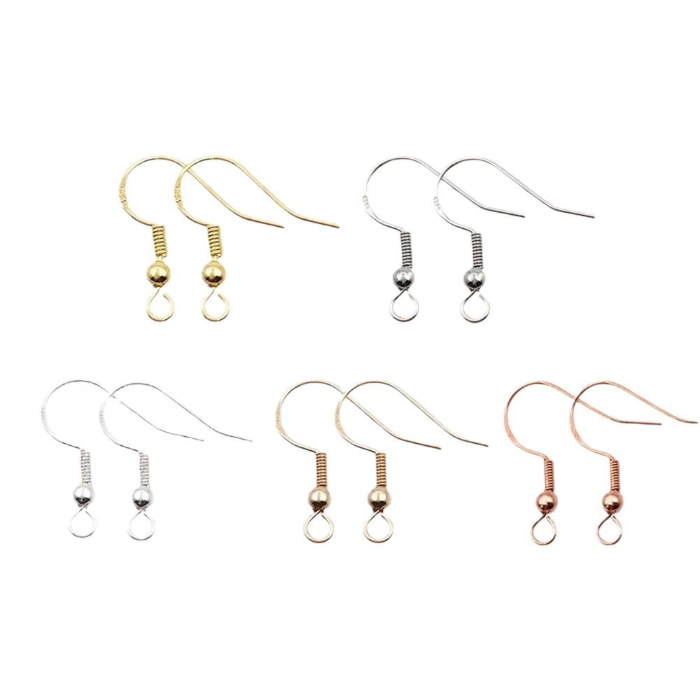 Engraved S925 Silver Ear Hook Earring Accessories 1 Handmade DIY Jewelry Material Package DIY Semi-Finished Products Wholesale