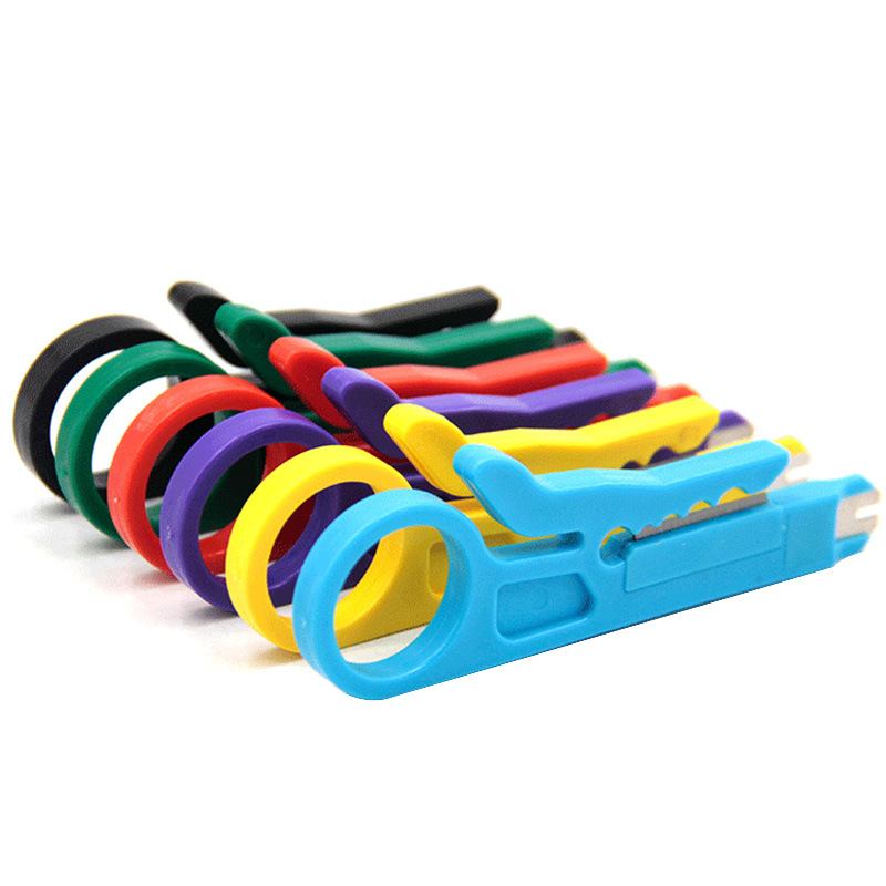 Simple Peeling Knife, Wire Stripping Knife, Wire Cutting Knife, Wire Crimping Knife, Small Yellow Knife, Ring Knife, Wire Stripper, 110 Wire Cutter