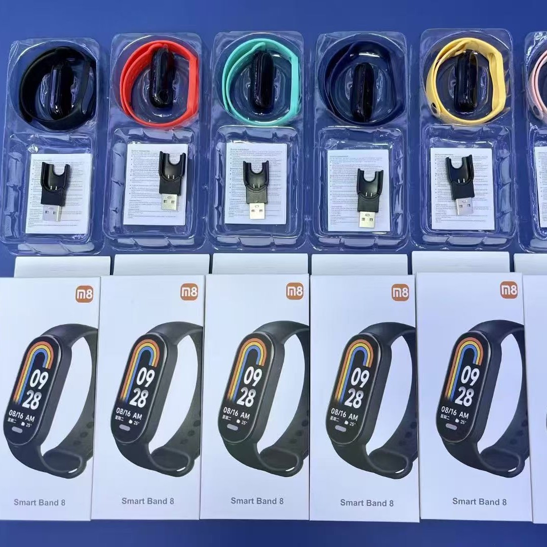 Новый Продукт M8/M9 Спортивный Умный Браслет Педометр Часы с Мониторингом Пульса Давления Сна Водонепроницаемые