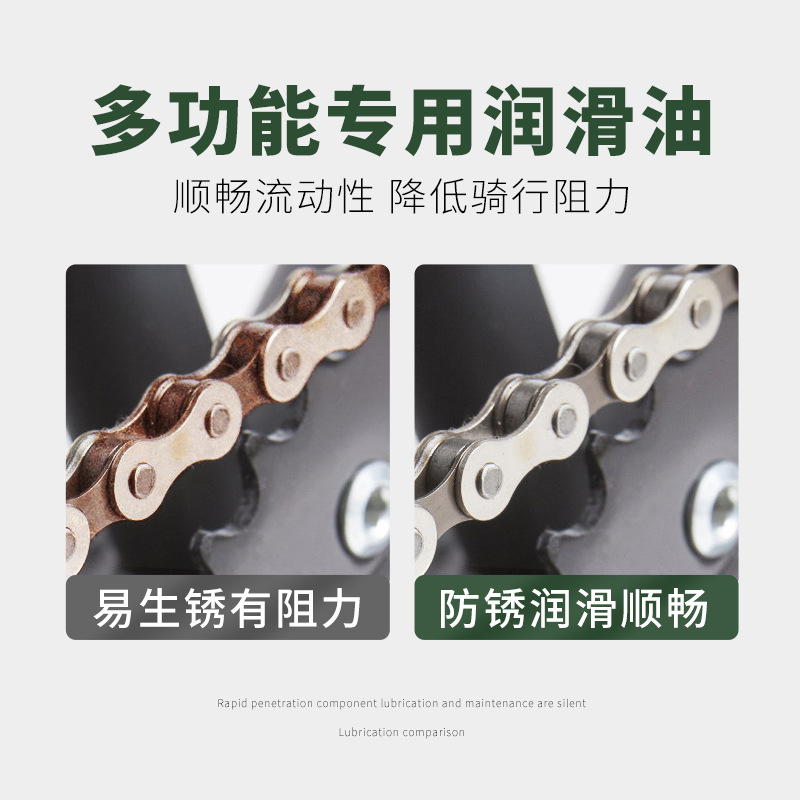 Bicycle Chain Lubricant Mountain Bike Parts Mechanical Lubricant Chain Oil Special Engine Oil Maintenance suit Bearing