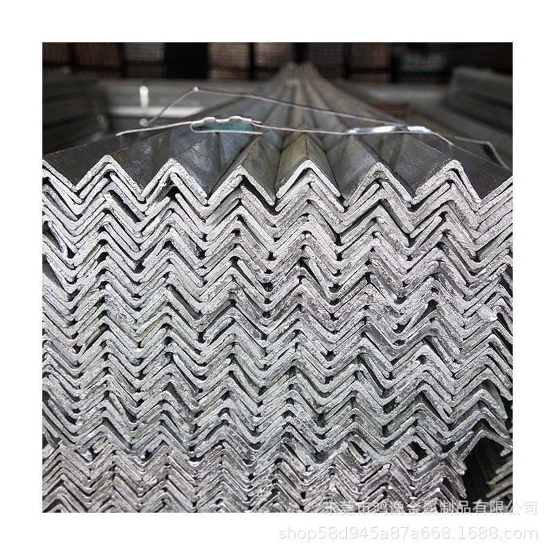 Wholesale Q235 Equal-Sided National Standard Angle Steel Construction Engineering Structure Punching Multi-Functional Anti-Rust Galvanized Angle Iron