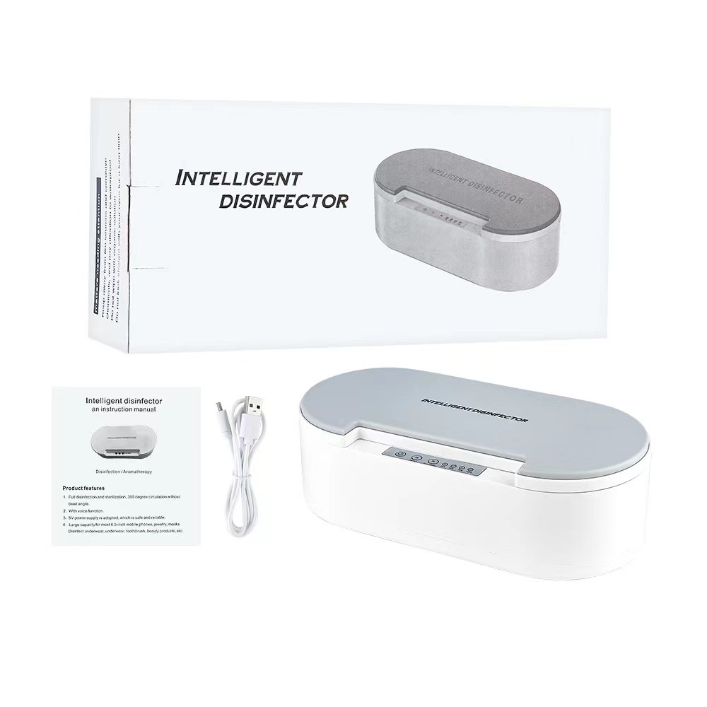 Disinfection Box Multifunctional Household Portable Convenient Voice Charging Ultraviolet Sterilizer Manufacturer Antibacterial Mobile Phone