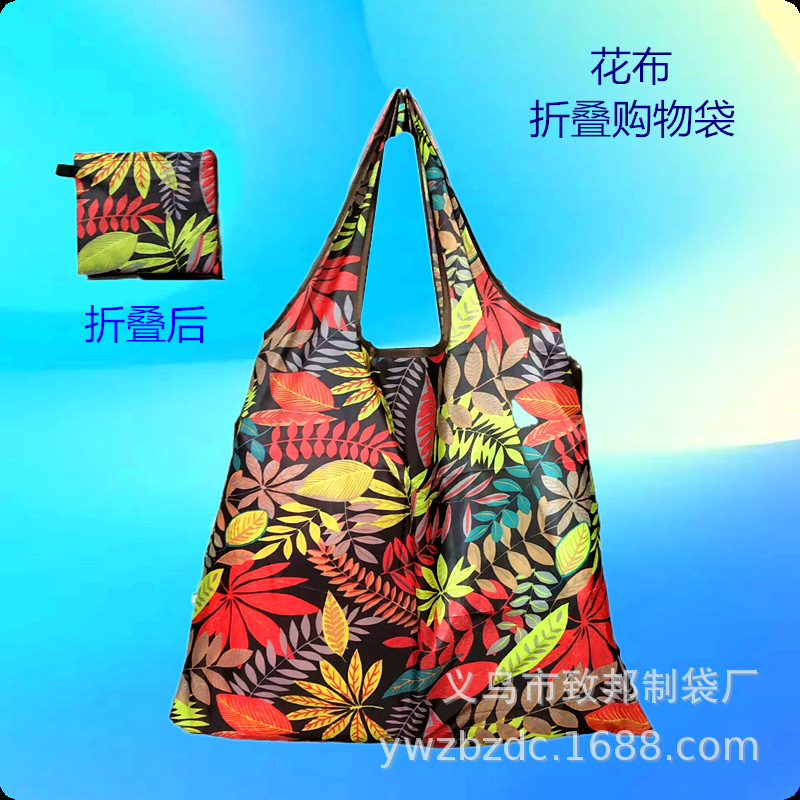 Креативная сумка из нейлона с печатью, экосумка для супермаркета, японская складная сумка, портативная большая сумка для покупок