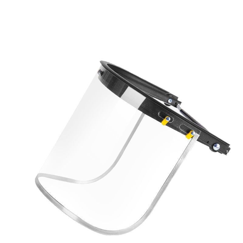 [Factory] Polishing Mask Aluminum-Edged Safety Helmet Bracket Protective Mask Cutting and Polishing Garden Protective Visor