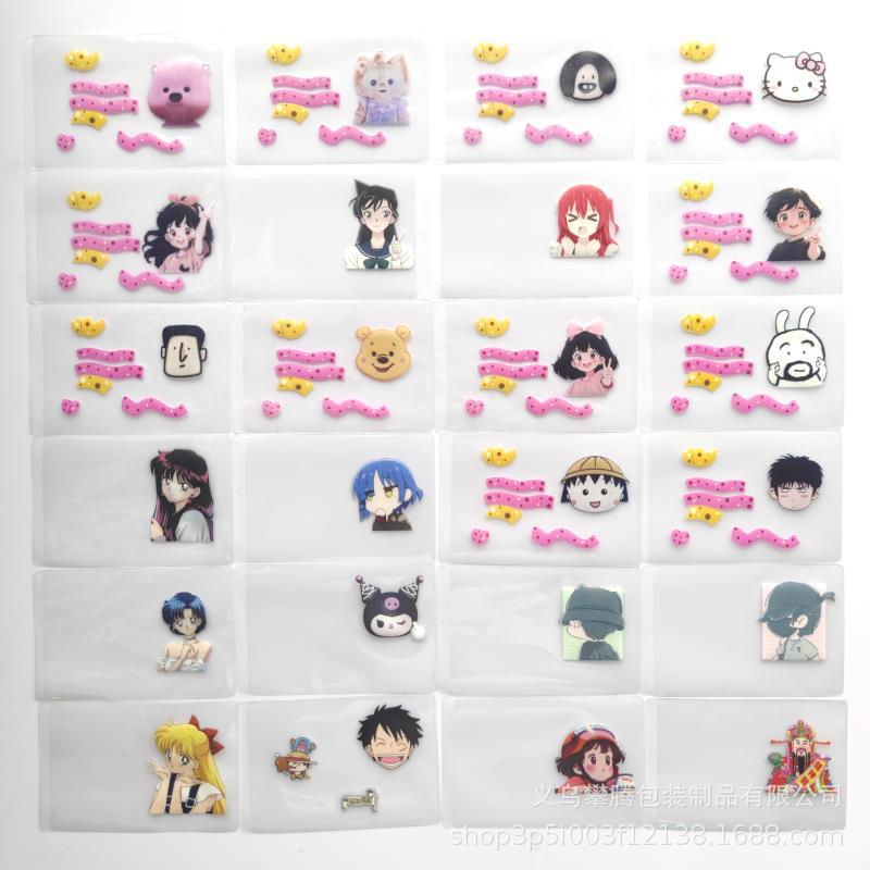 Защитный чехол для удостоверения личности с приколом, прозрачный антимагнитный чехол для ID-карт, чехол для карты с аватаром TikTok