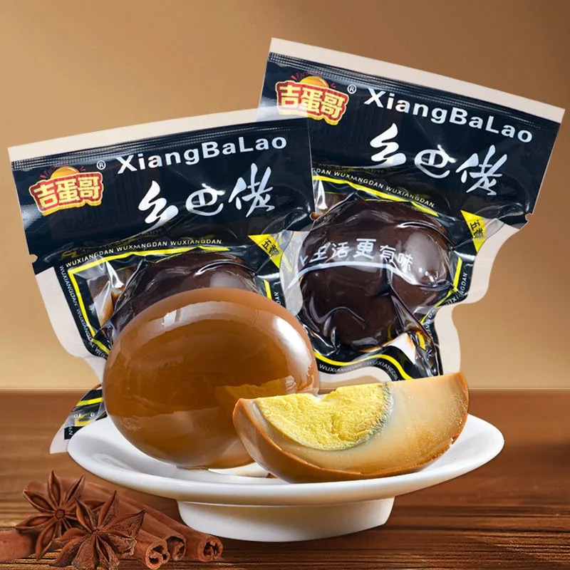 Яйцо в соусе в стиле кантри 30Г/штука Компаньон к лапше быстрого приготовления Индивидуально упакованное яйцо в соусе Оптовая продажа Высокобелковый с вкусом соуса