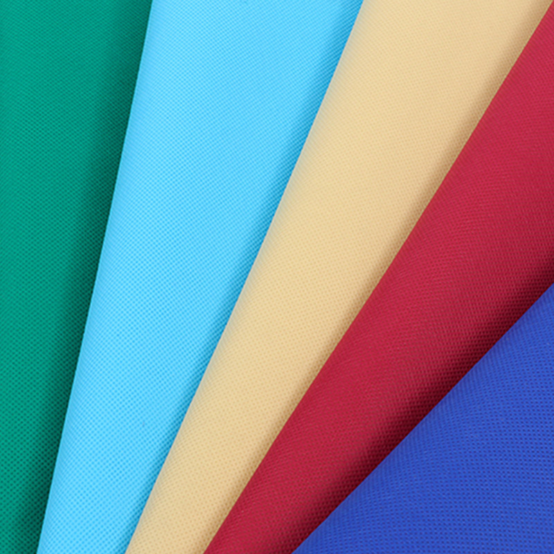 Pp Polypropylene Spunbond Non-Woven Fabric Wholesale Spot 70g Colorful Non-Woven Fabric Roll Material Cross-Border Household Free Sample