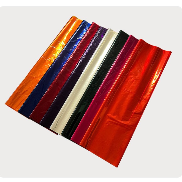 Transparent Colorfuled Cellophane Chinese Valentine's Day Teacher's Day Gift Packaging Kindergarten Light-Transmitting Production DIY Candy Paper Wholesale