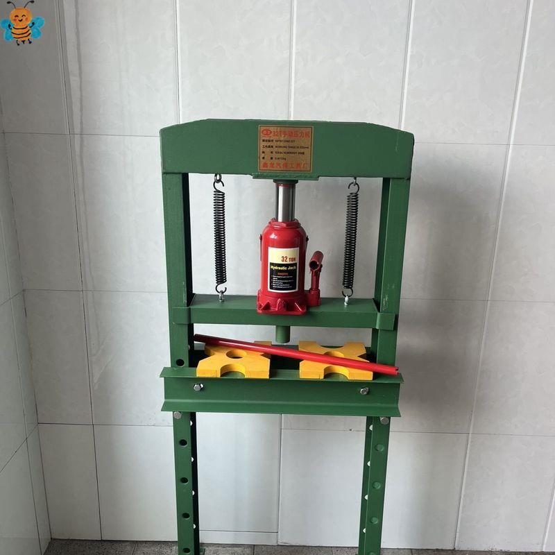 Pressure Press 20 Tons 32 Tons Auto Repair and Disassembly Gantry Car Bearing Press Bed Manual Hydraulic Hand Press