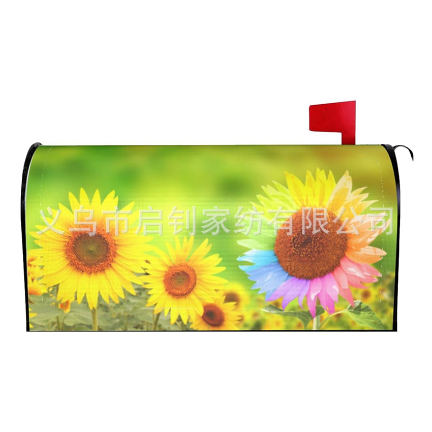 Cross-border Hot Selling Amazon Mailbox Cloth Printed Mailbox Cartridge/Mailbox Cover Decorative Mailbox Protective Cover