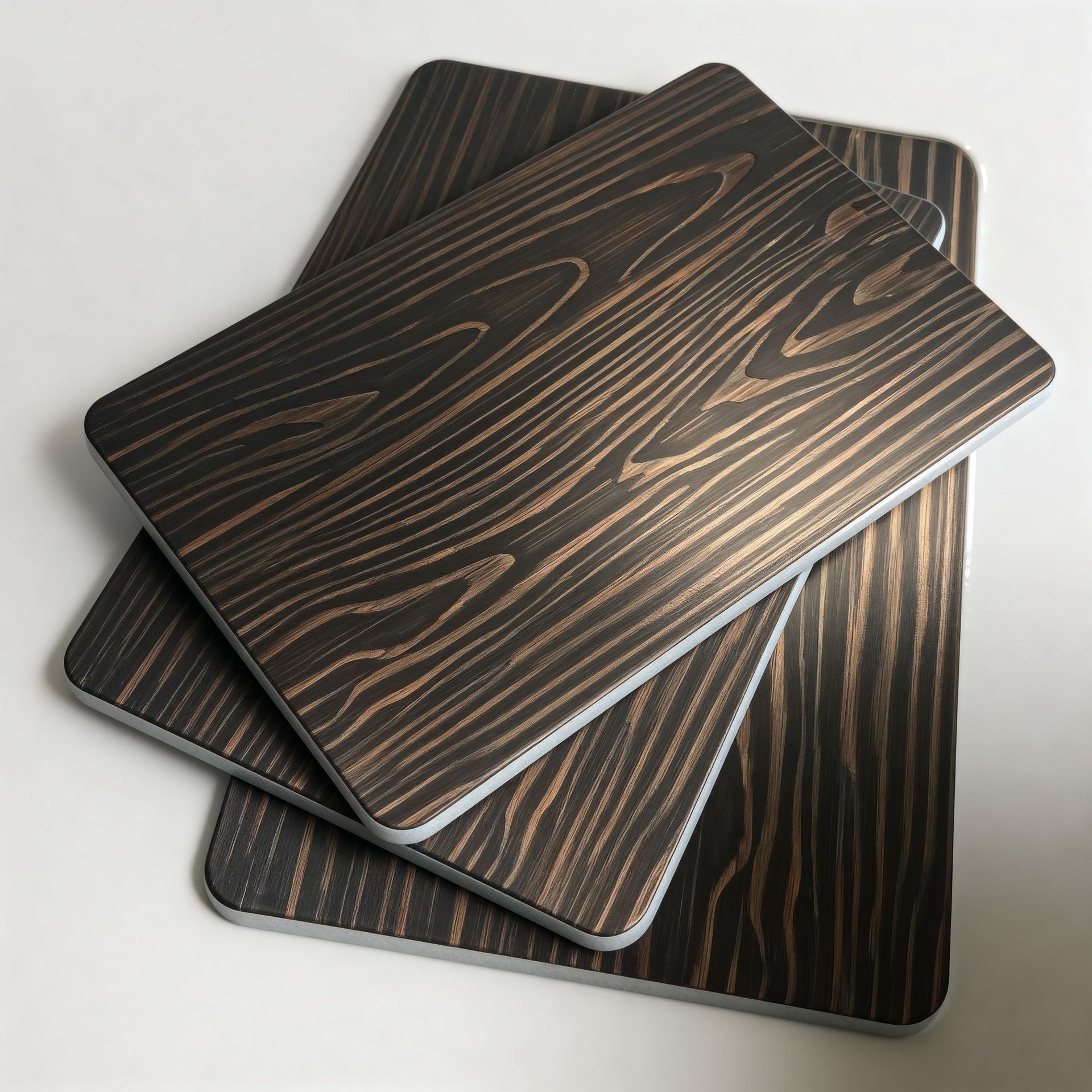 Stainless Steel Etched Bark Pattern Antique Copper Plated Matte