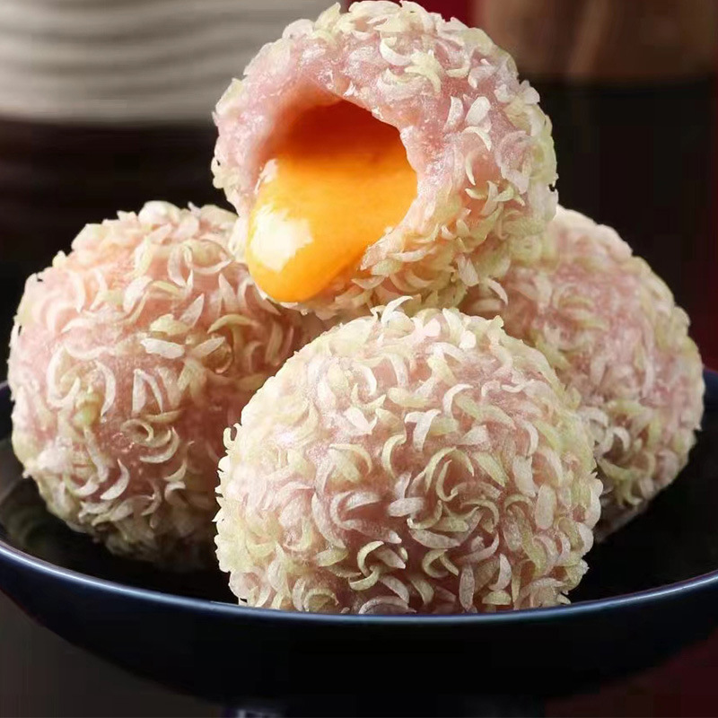 Arnold White Tea Taro Balls 280G/Bag Liquid Heart Taro Balls Semi-Finished Catering Restaurant Frozen Fried Desserts