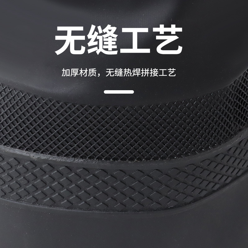 Thickened Half-length Water Pants Waterproof Shoes Leather Fork Pants Men's Leather Fork Pants Catching Fish Fishing Pants Women's Knee-high Wading Pants