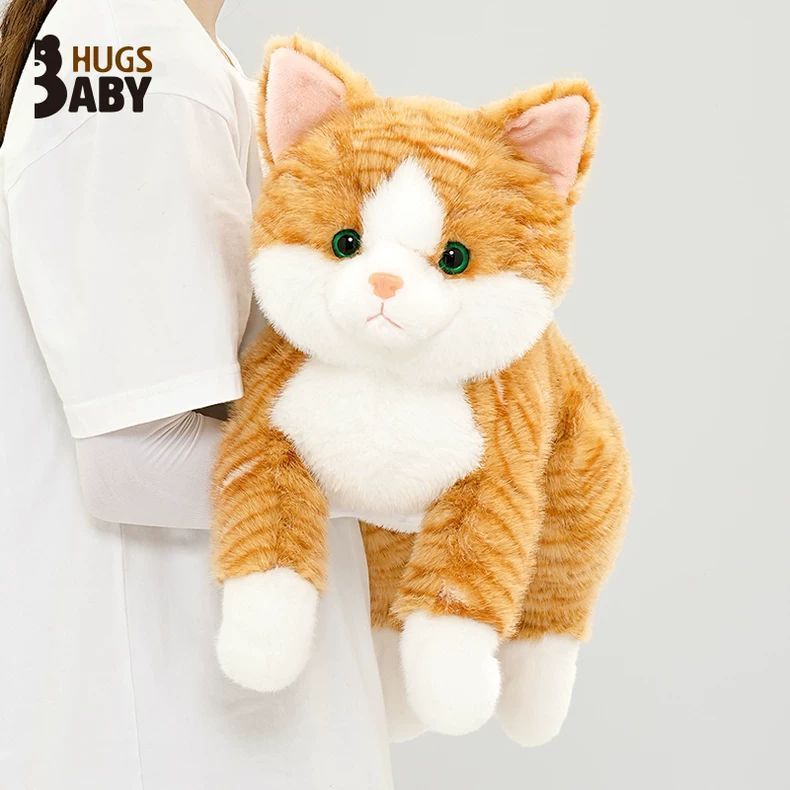 Cute Hug Baby Simulation Cat Doll Cat Doll Doll Children Girls Sleeping Pillow Birthday Gift
