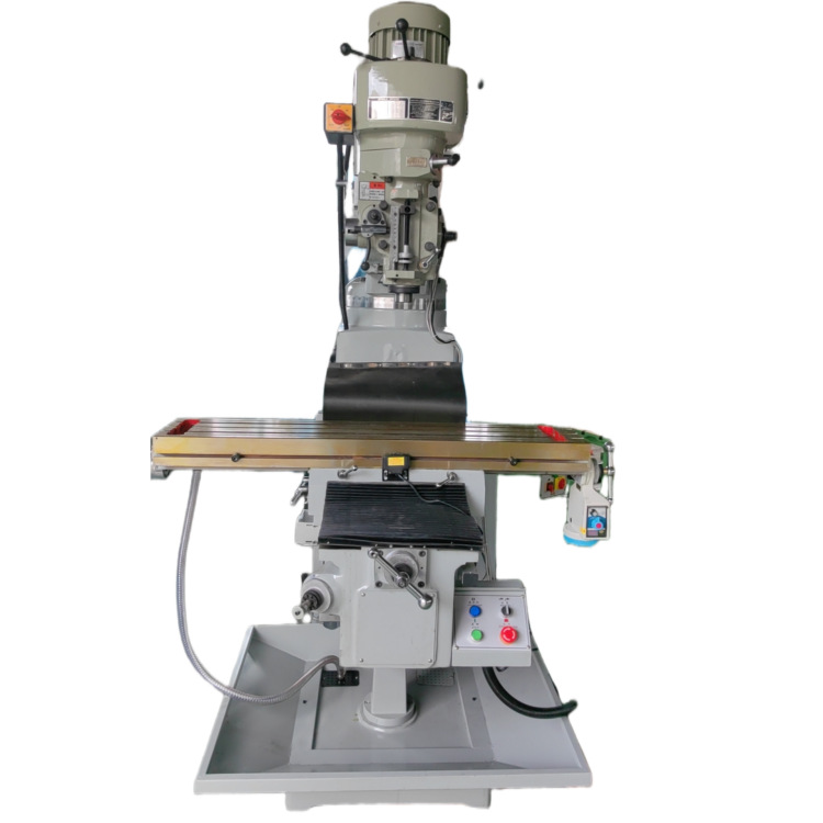 Shenyang Five-Axis Turret Milling Machine, Vertical and Horizontal Drilling and Milling Integrated Machine with Adjustable Table, Model 4 and 5, Universal Swing-Arm Drill with Digital Display