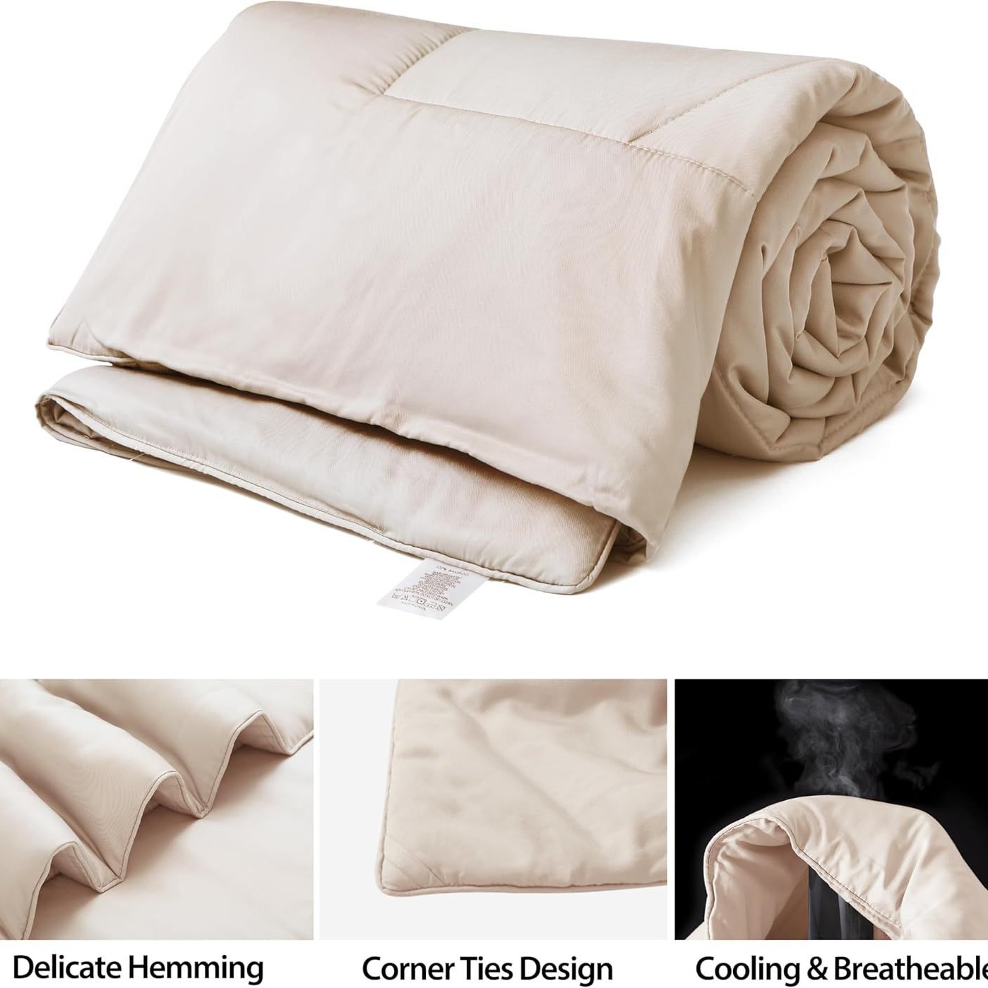 Cross-Border Amazon Bamboo Fiber Cooling Quilt Summer Cooling Quilt Bamboo Cooling Comforter