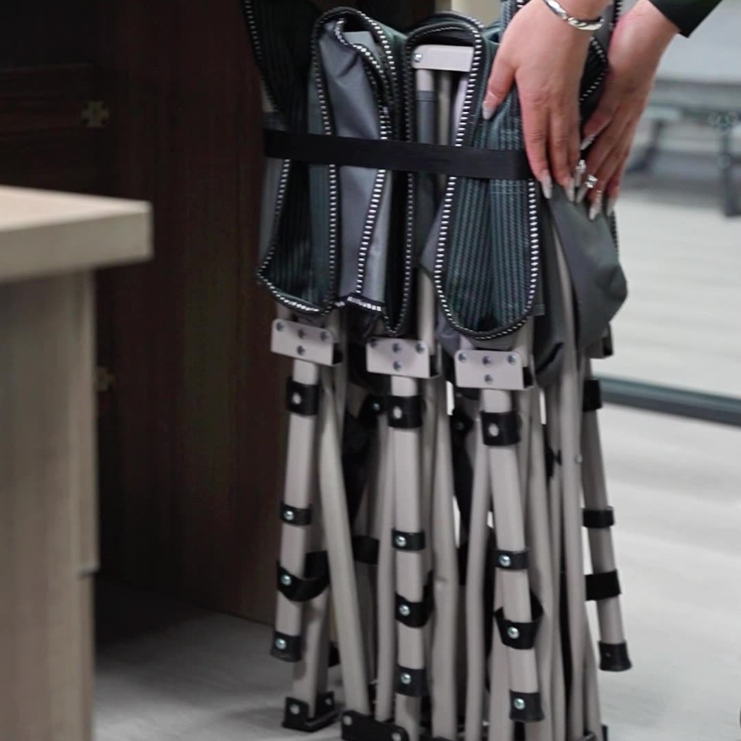 Factory Direct Supply Portable Easy Storage Folding Bed for Nap, Balcony Nap Special Adult Single Folding Bed