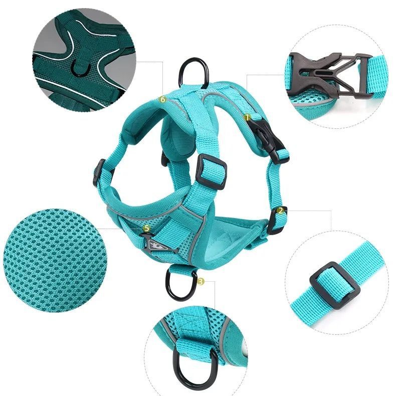 New Cat Traction Vest Chest Strap Anti-break Out Cat Chain Small and Medium Dog Rope Pet Supplies