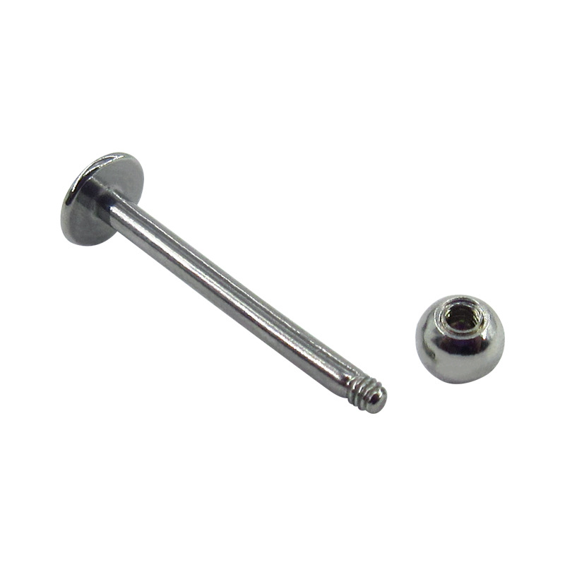 Meier Stainless Steel Lip Nail External Teeth Lip Nail Conventional Ear Bone Nail European and American Basic Ear Nail Human Puncture Jewelry Factory