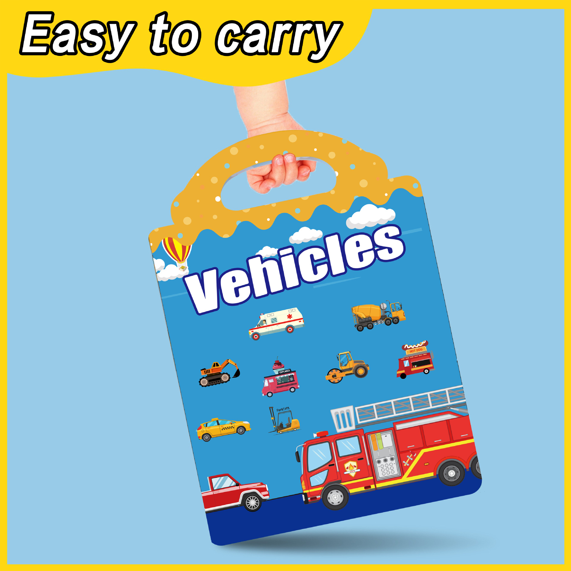 Children's Early Education Portable Jelly Scene Stickers Montessori Kindergarten Jelly Stickers Exercise Hands-on Ability Educational Toys